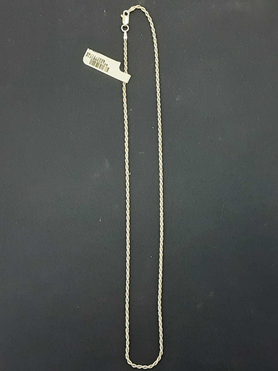 Rope Chain - Silver 5.4 grams 6 inch
