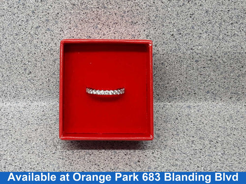Ring - Wedding Band - White Gold 14k (.585) 2.2 grams Size 5