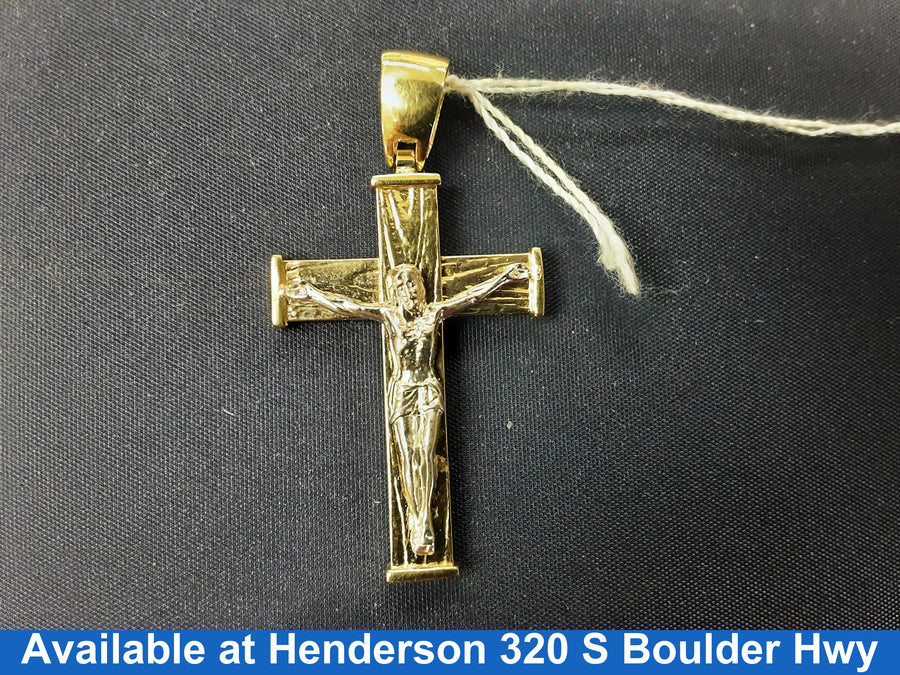 Religious Pendant - White Gold 10k (.417) 3.6 grams