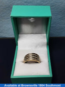 Women's Ring - Yellow Gold 10k (.417) 3.6 grams Size 8
