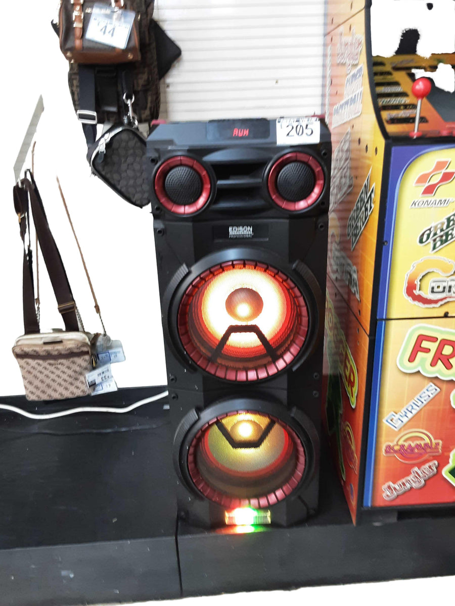 Edison Professional Party System 2100 Black Portable Speaker