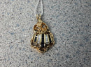 Diamond Pendant - Yellow Gold 14k (.585) 7.2 grams