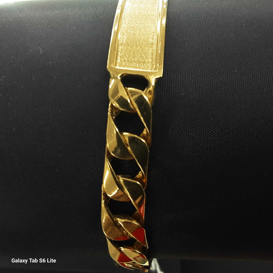 Bracelet - Yellow Gold 14k (.585) 22.2 grams 9 inch