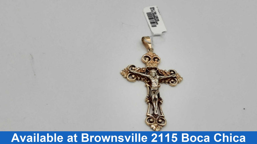 Religious Pendant - Yellow Gold 14k (.585) 10.4 grams
