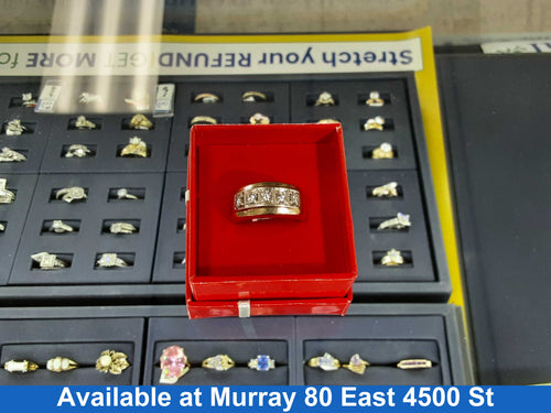 Men's Ring - Yellow Gold 14k (.585) 9.6 grams Size 8.5