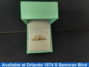 Women's Ring - Yellow Gold 14k (.585) 1.8 grams Size 8