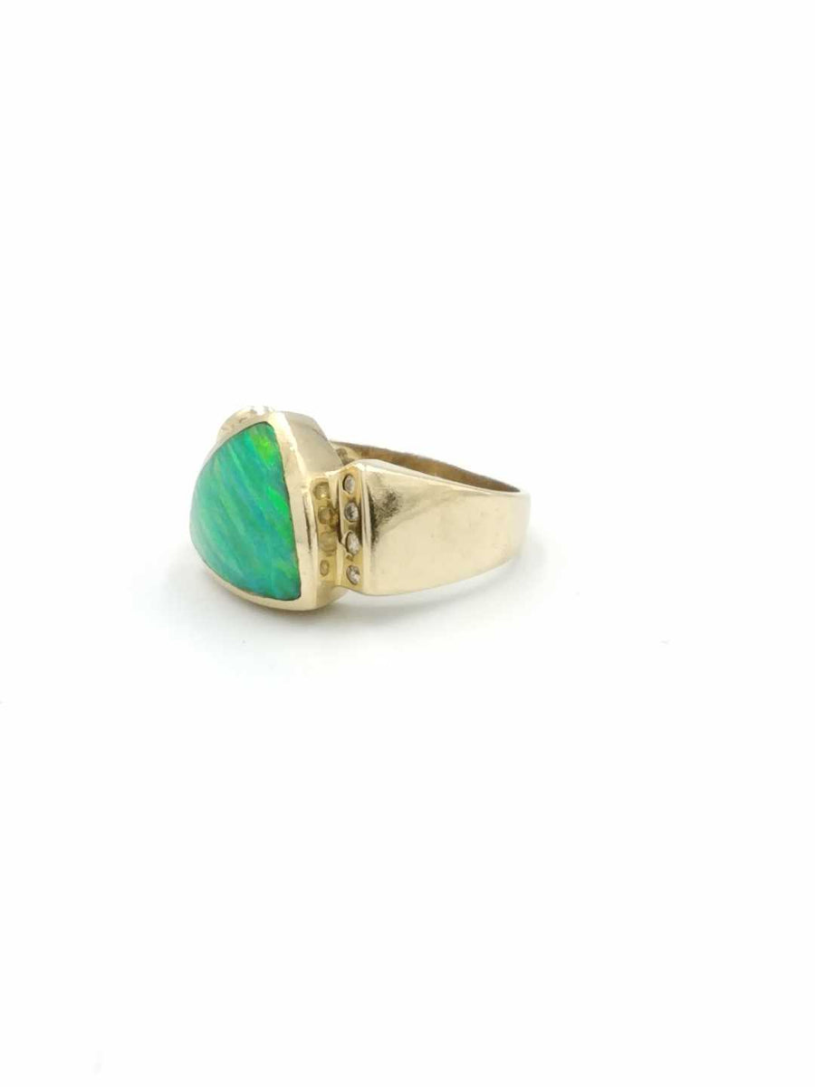 Men's Ring - Yellow Gold 10k (.417) 8.4 grams Size 7