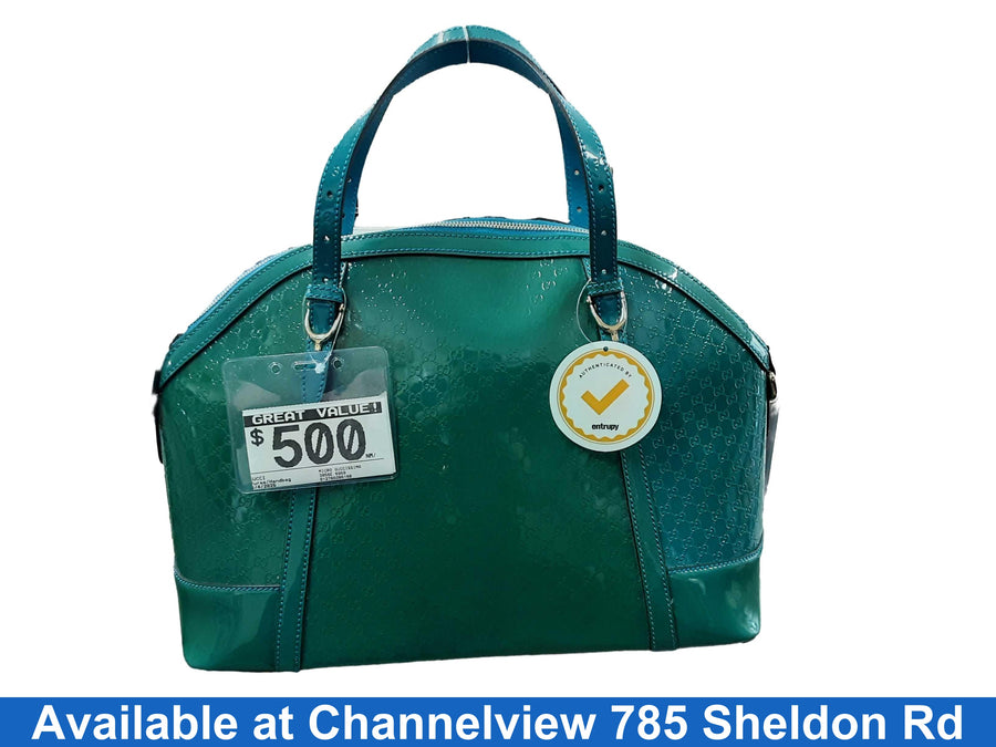 Gucci Micro Guccissima Green Purse / Handbag