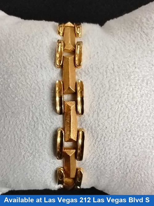 Bracelet - Yellow Gold 18k (.750) 18 grams 8 inch