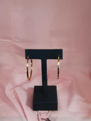 Bangle Earrings - Yellow Gold 14k (.585) 3.2 grams