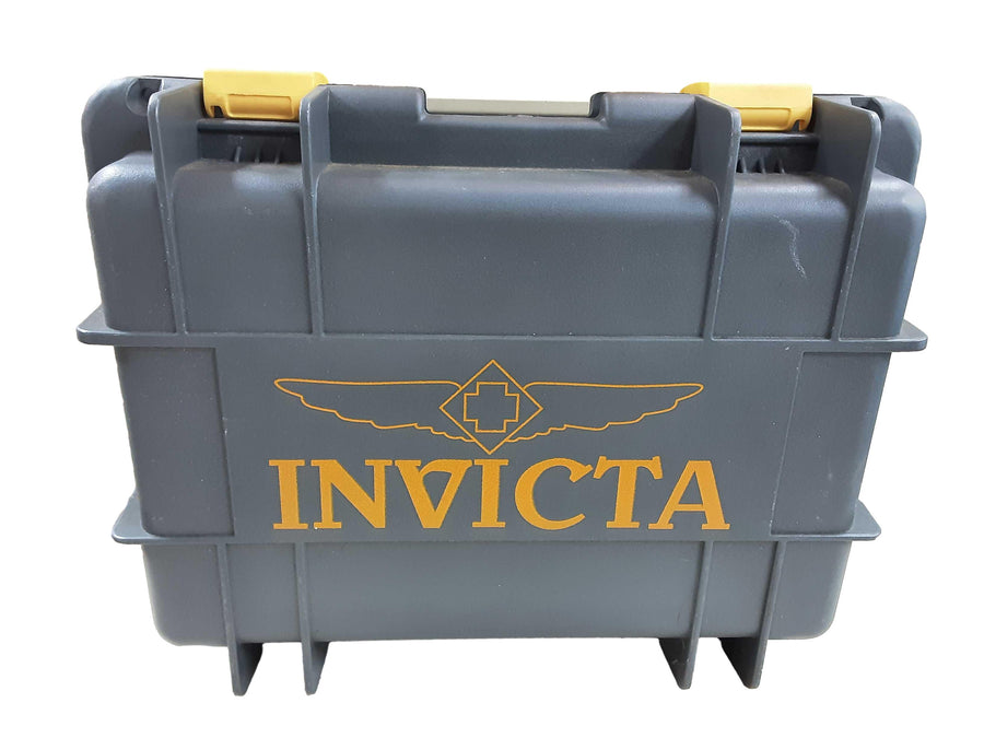 Invicta Hard Watch Case Gray Backpack / Briefcase / Bag