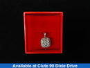 Diamond Pendant - White Gold 10k (.417) 2.5 grams