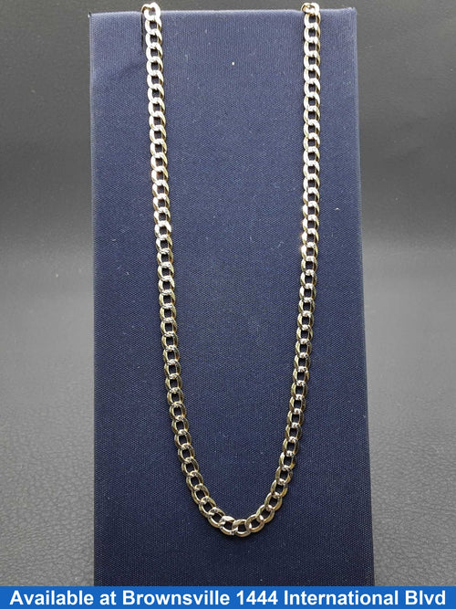 Cuban Link Chain - Yellow Gold 14k (.585) 6.8 grams 16 inch