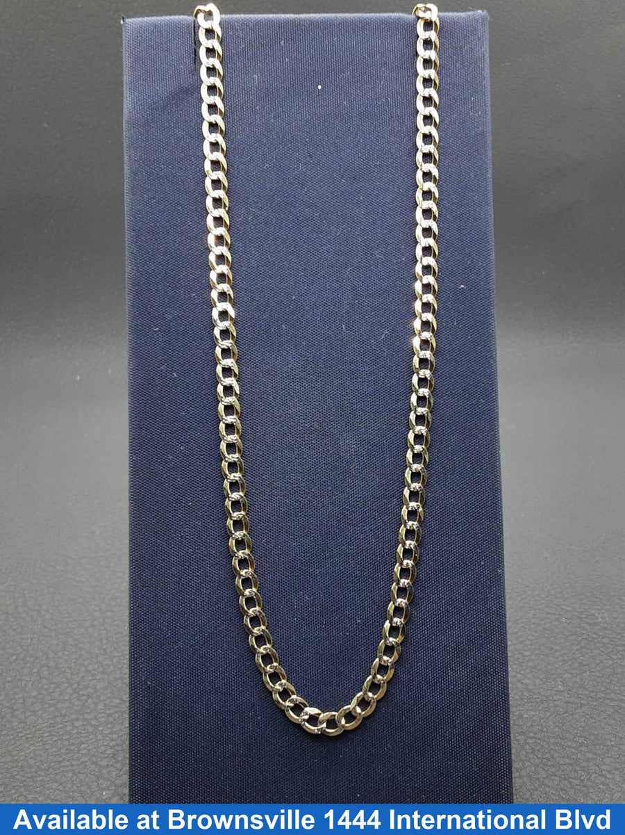 Cuban Link Chain - Yellow Gold 14k (.585) 6.8 grams 16 inch