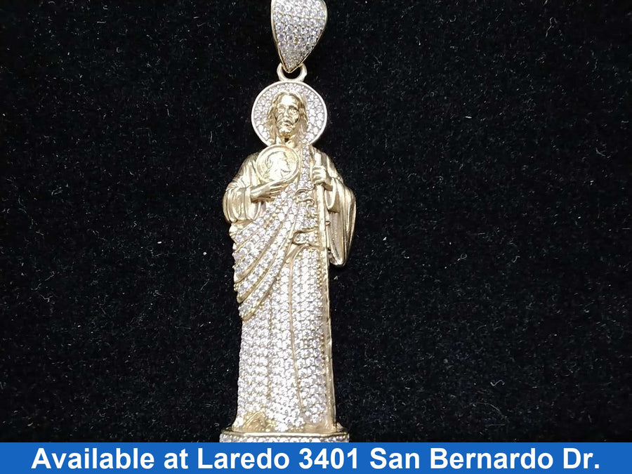 Religious Pendant - Yellow Gold 10k (.417) 13.5 grams