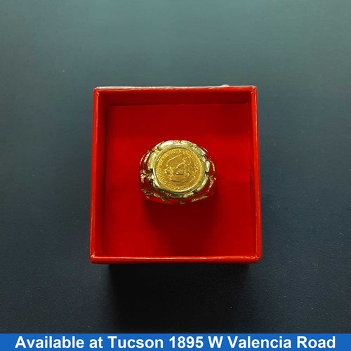 Men's Ring - Yellow Gold 14k (.585) 13.9 Grams Size 8.5