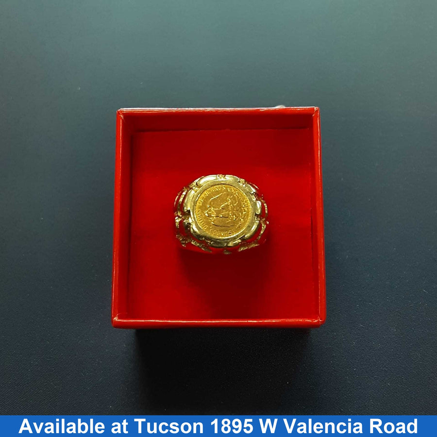 Men's Ring - Yellow Gold 14k (.585) 13.9 Grams Size 8.5