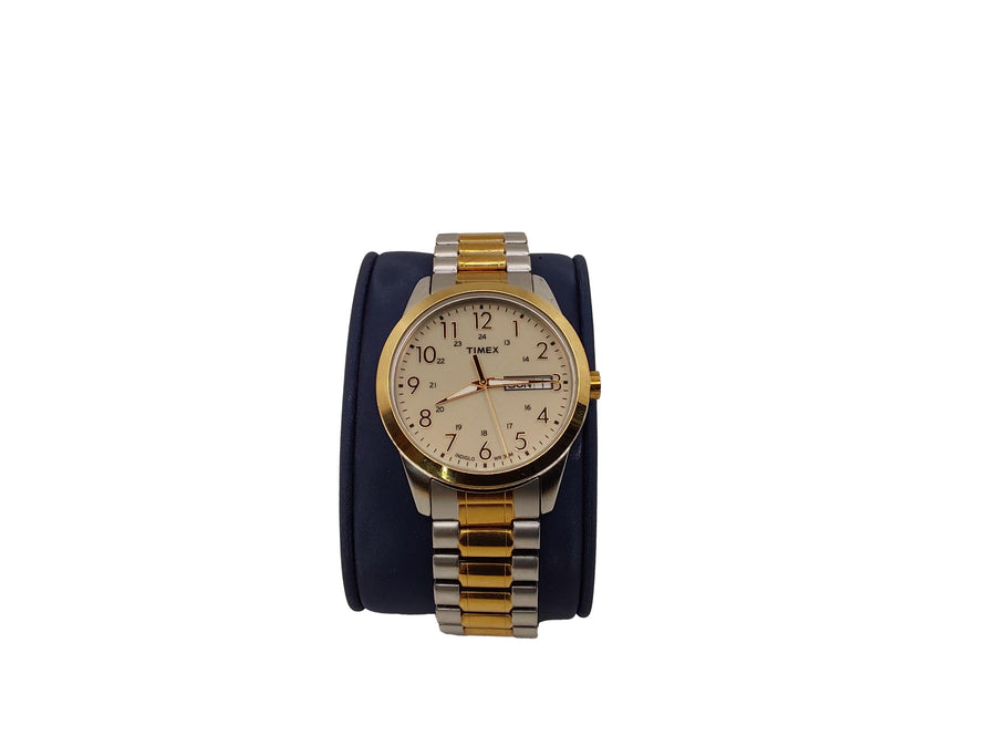 Timex T2m93s Silver Regular Watch