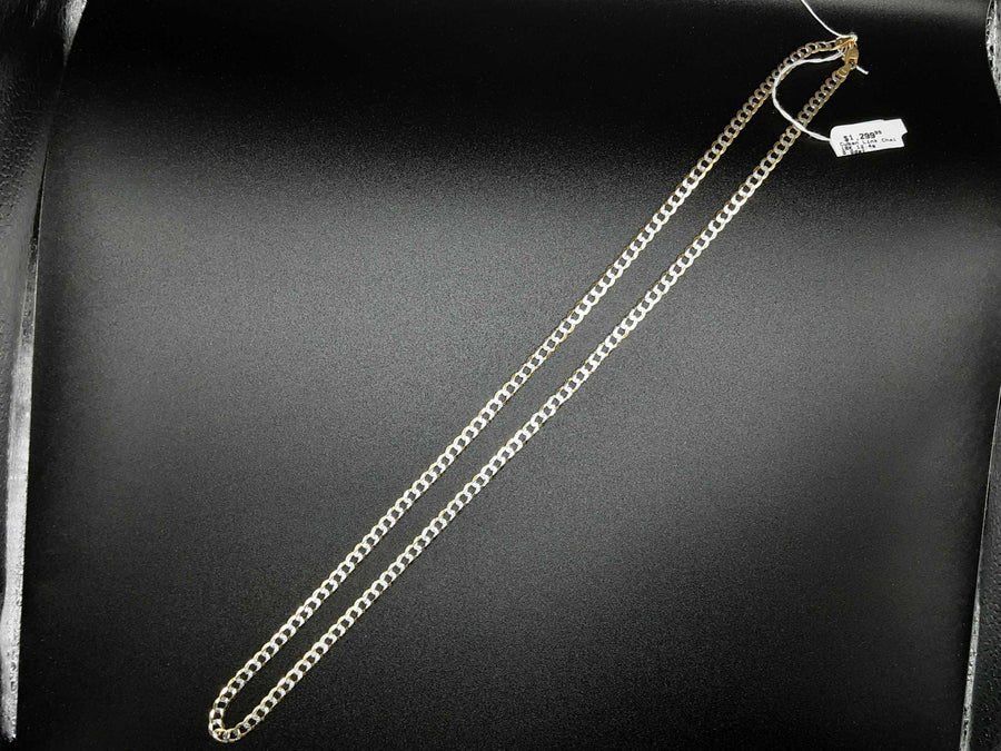 Cuban Link Chain - Yellow Gold 10k (.417) 12.4 grams 24 inch