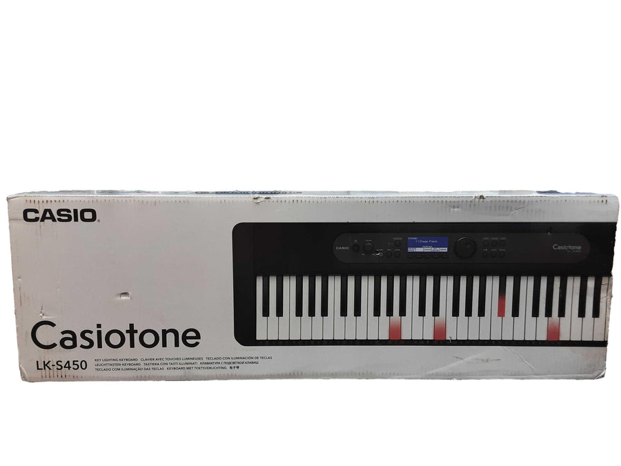 Casio Lk-s450 Black Piano