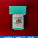 Women's Ring - Yellow Gold 14k (.585) 3.5 grams Size 7