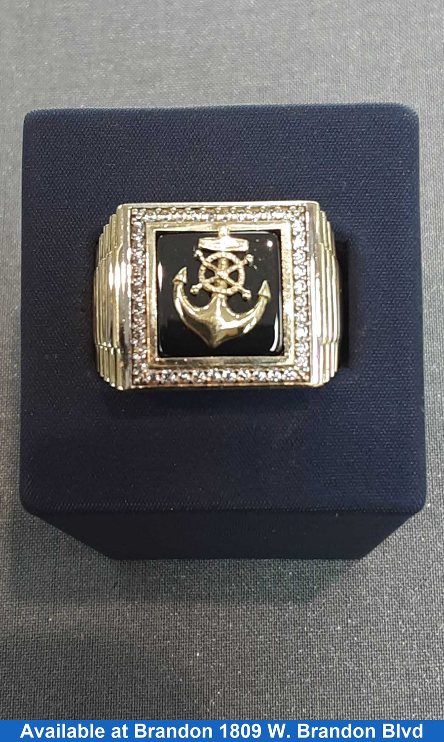 Men's Ring - Yellow Gold 14k (.585) 10 grams Size 12