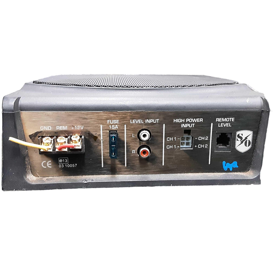 Sound Ordnance B-8pt Black Car Sub-Woofer