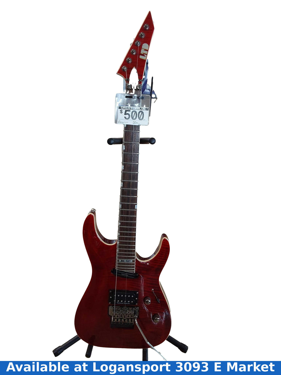 Ltd Mh-327 Red Electric Classic Guitar
