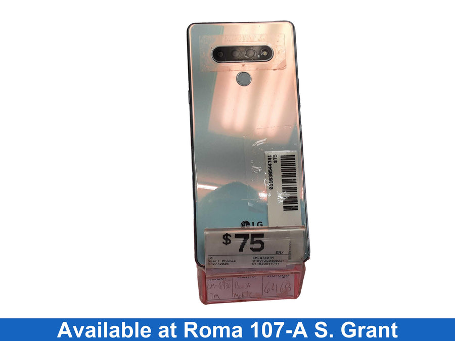 Lg Lm-q730tm 64 Gb Blue Smart Phone