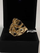 Men's Ring - Yellow Gold 10k (.417) 16.9 grams Size 12