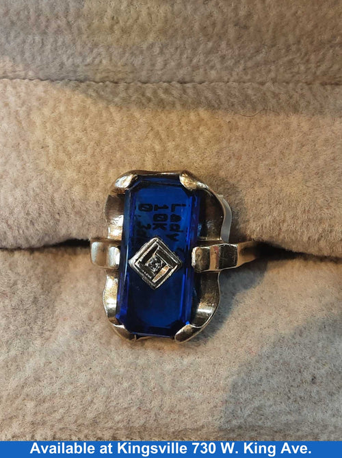 Women's Ring - Yellow Gold 10k (.417) 3.6 grams Size 6