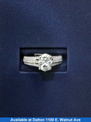 Women's Ring - White Gold 14k (.585) 4.6 grams Size 7