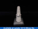 Women's Ring - White Gold 14k (.585) 8.5 grams Size 8