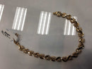 Bracelet - Yellow Gold 10k (.417) 6.4 grams 7 inch
