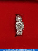 Women's Ring - White Gold 14k (.585) 3.5 grams Size 7.5