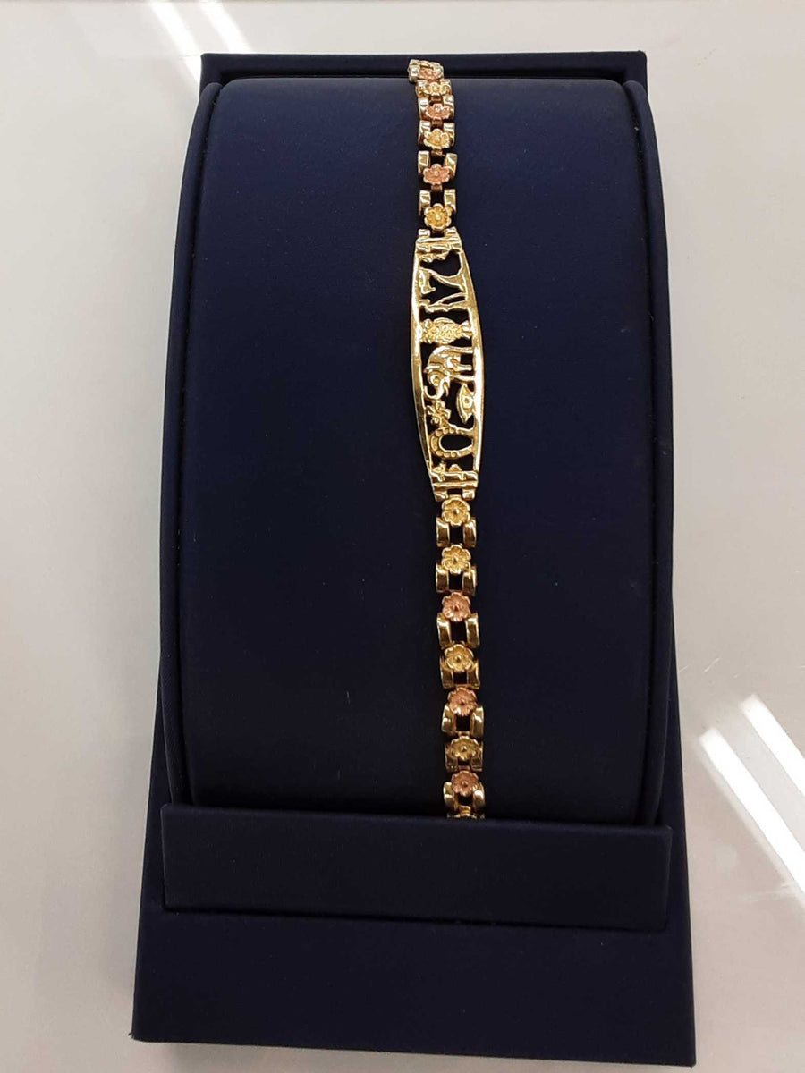 Bracelet - Yellow Gold 14k (.585) 12.8 grams 7 inch