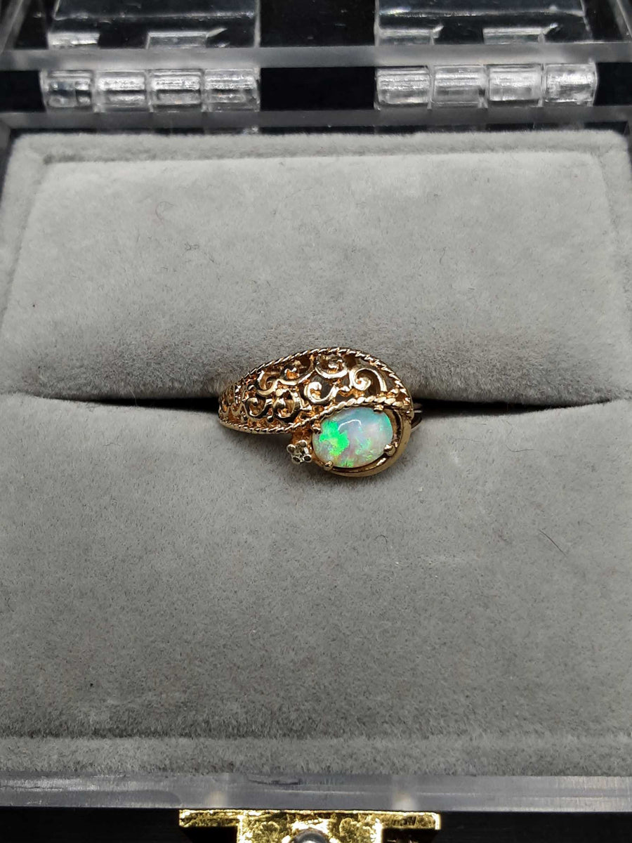 Boho Chic Opal Ring