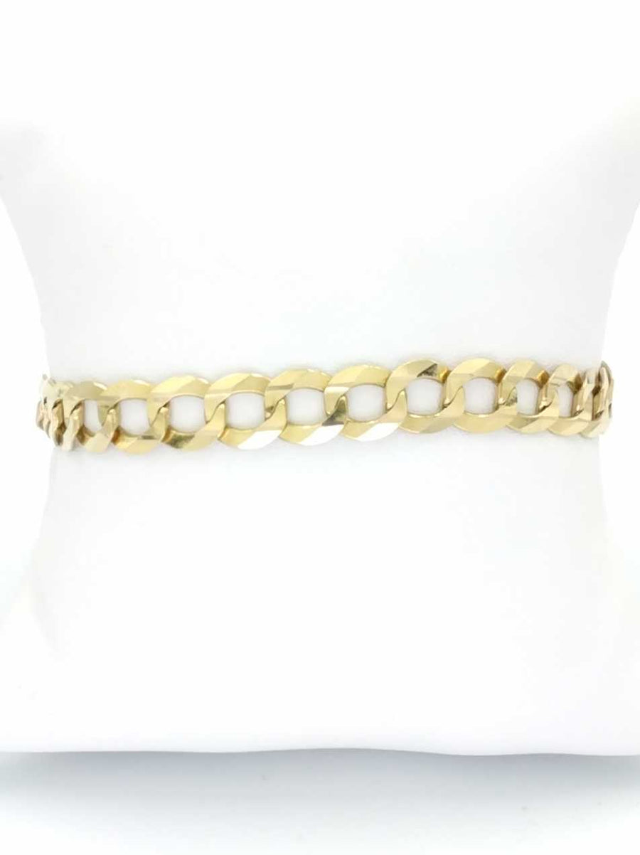 Cuban Link Bracelet - Yellow Gold 10k (.417) 16.4 grams 9 inch
