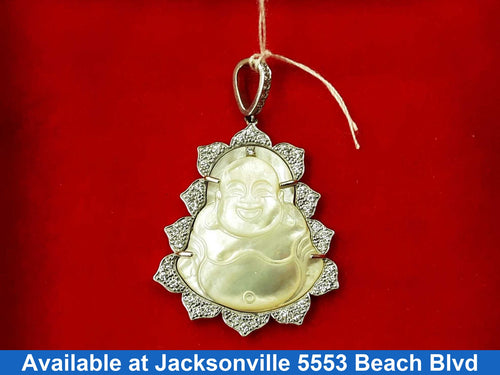Religious Pendant - White Gold 10k (.417) 7.4 grams