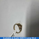 Women's Ring - Tricolor Gold 10k (.417) 2.5 grams Size 6