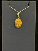Religious Pendant - Yellow Gold 18k (.750) 1 grams