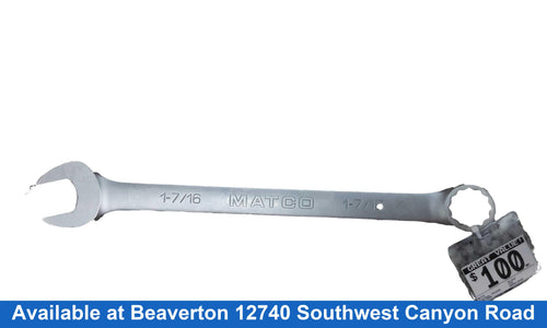 Matco Mcl462k Silver Standard Hand Wrench