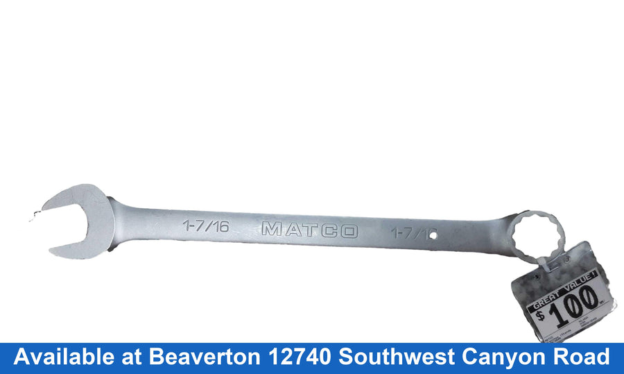 Matco Mcl462k Silver Standard Hand Wrench