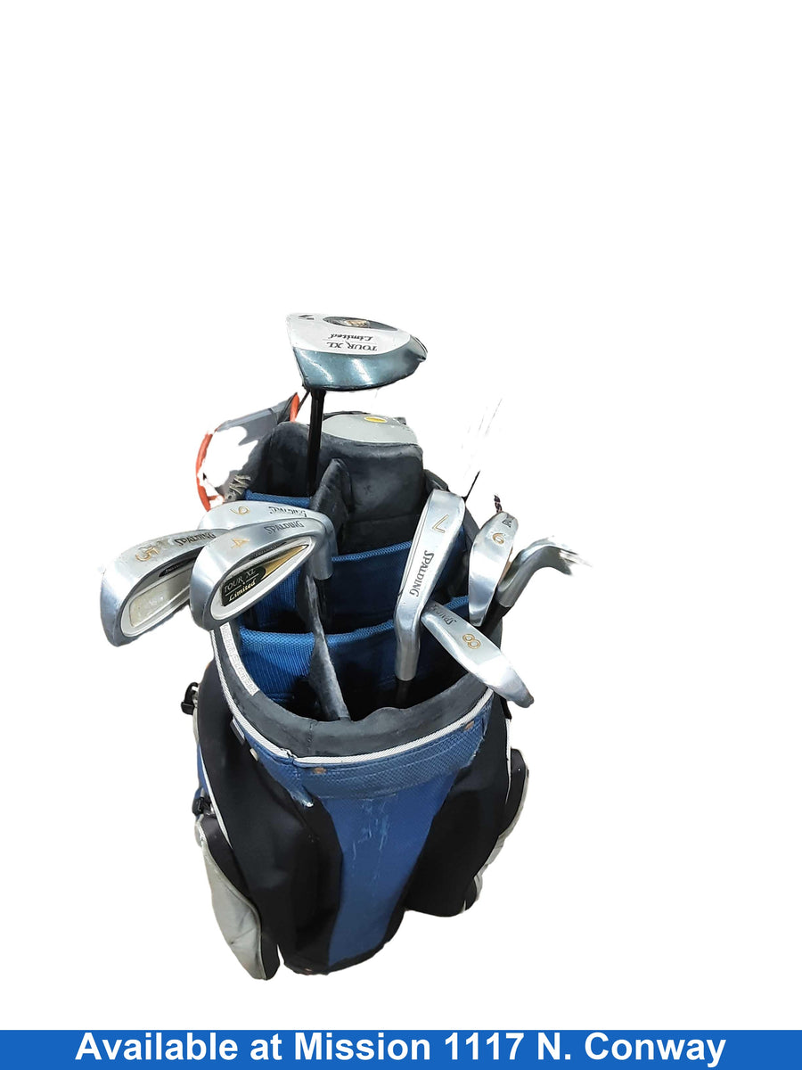 Spalding Blue Golf Bag