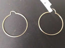 Bangle Earrings - Yellow Gold 10k (.417) 3.2 grams