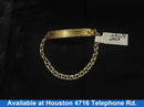 ID Bracelet - Yellow Gold 10k (.417) 7.3 grams 6 inch