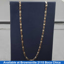 Gucci Chain - Tricolor Gold 10k (.417) 2.4 grams 20 inch