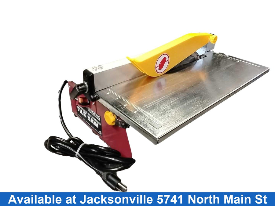 Chicago Electric 69231 Red Corded Tile Saw