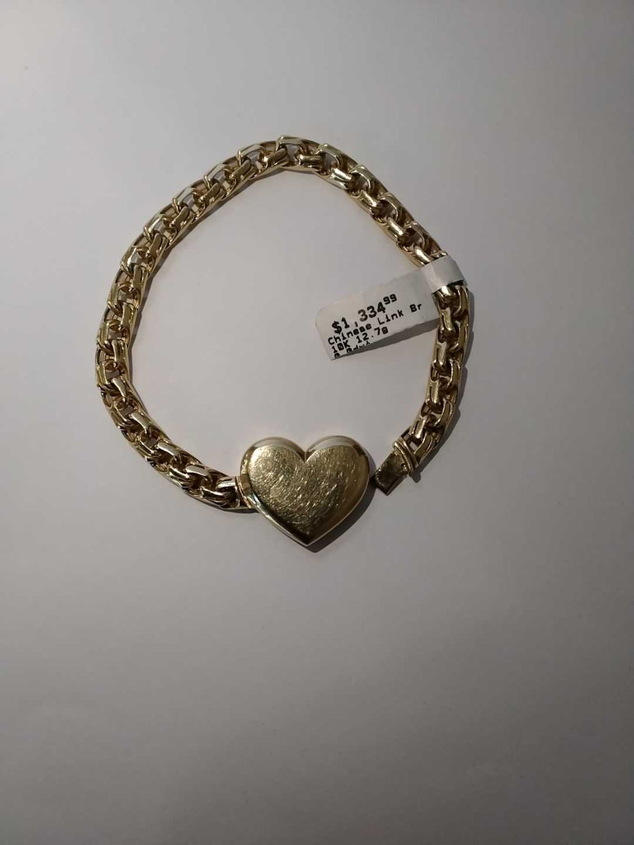 Bracelet - Yellow Gold 10k (.417) 12.7 grams 8 inch