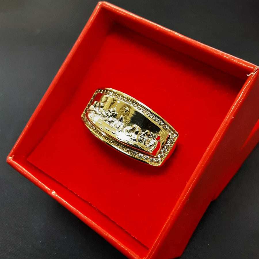 Men's Ring - Yellow Gold 10k (.417) 5.8 grams Size 9